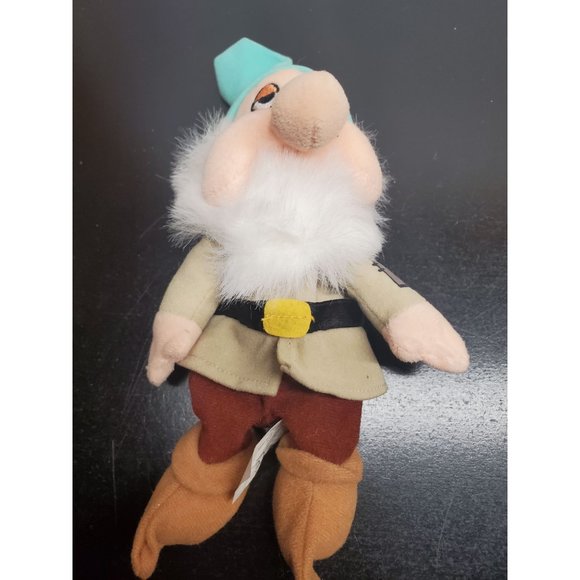 9 Inch Disney Sleepy Bean Bag Plush from Snow White and the Seven Dwarfs - Picture 5 of 8